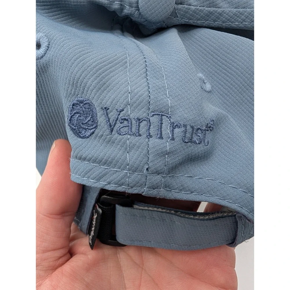 Imperial Hat Mens Strapback Blue Performance‎ Cap Vantrust Logo